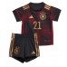 Duitsland Ilkay Gundogan #21 Babykleding Uitshirt Kinderen WK 2022 Korte Mouwen (+ korte broeken)